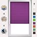 Produktbild Plissee Klemmfix ohne Bohren - Größe: 120x100 cm Violett