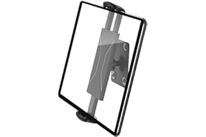 Woxovo Tablet Wandhalterung, Tablet Halterung Wand, 360° Drehbar iPad Wandhalterung für 4,7-14'' eReader/Smartphone, iPad Halterung Wand aus Aluminium für iPhone, Galaxy Tab, Kindle Fire HD, Switch