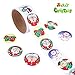 Produktbild UEETEK Weihnachten Aufkleber Roll von Cartoon Weihnachtsmann Decals Partybedarf für Weihnachtsfeier