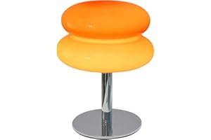GUANSHAN Lámpara de mesa de cristal Vintage, luz de noche elegante, iluminación de mesita de noche de Color macarrón Retro, luz de mesa decorativa para sala de estar, dormitorio