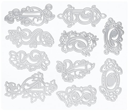 Preisvergleich Produktbild Tonic Studios 610E Baldur Duo Kappen Ziffern, Grau