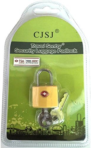 RainSound Luggage Lock with Key TSA Approved
