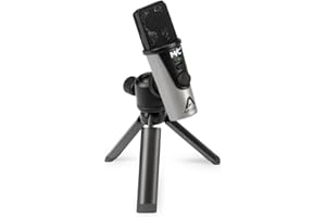 Apogee MiC Plus - Mikrofon USB o jakości studyjnej z kardioidalną kapsułą, wbudowany mikrofon przedwzmacniacz i wyjście słuchawkowe o zerowym opóźnieniu