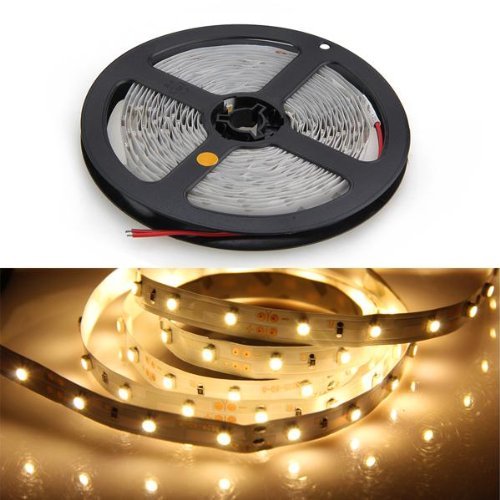 TOOGOO(R) COIL TIRA 300 LED SMD BLANCO CALIENTE 5MT