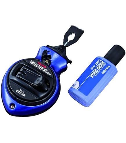 Tajima CR101S-0 Kreideschnur - Automatische Schnurrückholung Mit 7m Schnur