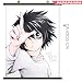 Produktbild Kakemono Wandbanner für Death Note L Wallscroll Rollbild Stoff Poster Wandbild Anime Manga Loser Zeichen
