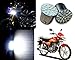 Auto Pearl - Premium Quality High Brightness 22 SMD White LED Bike Front Indicator Bulb Turn Signal Light Set of 2 Pcs. For - Hero Moto Corp-HF RS.249.00