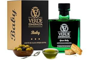 V E VERDE ESMERALDA Verde Esmeralda Aceite de Oliva – Variedad Royal Orgánico | Edición Especial de España-Jaén, 100ml – Aceite Premium sabor a alcachofa, manzana verde y almendra dulce con final delicado y equilibrado.