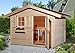 Produktbild weka Gartenhaus 123 Gr.2, 28 mm, ET, EF, ohne Boden