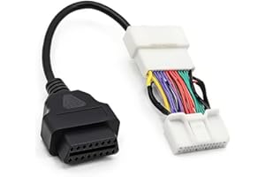 Goliton OBD2 26 Pin auf 16 Pin OBDII Diagnosekabel Adapter Kompatibel mit Tesla Model 3/Y 2019-2021