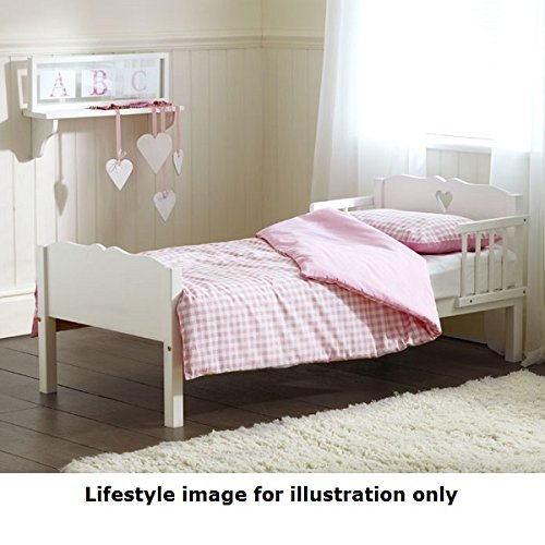 Saplings White Heart Junior Bed (Pine) with Superior Spring Mattress
