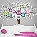 Produktbild Grandora® W5144 Wandtattoo 2-farbiger Baum mit Ästen und Blättern schwarz (BxH) 140 x 117 cm