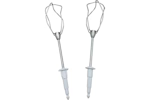 ‎LICHTBLAU LICHTBLAU Rührbesen 00653471 für Handmixer BOSCH I Ersatz Schneebesen passend für u.a. MFQ35 MFQ36 MQ955 I Bosch Rührbesen mit 4 Drähten I 2502 Zubehör 653471/659071