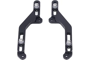 SRUM Regolatori Parabrezza Moto, 1 Paio Regolatori Parabrezza Moto Regolabili Kit di Sostituzione Staffa Parabrezza per Honda NC750X 2021