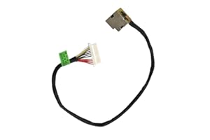 Gintai Conector de carga DC Jack Jack Cable de alimentación (150 W) para HP 16-A 15-ec Series L72703-001 L71031-Y14 L71031-S14