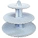 Produktbild erdbeerloft - Cupcake, Muffin Kuchenständer, Etagere, 3 Flächen, Blau