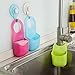 Kingko® Creative Folding Silicone Hanging Kitchen Bathroom Storage Bag Boxes Hangers (Green)