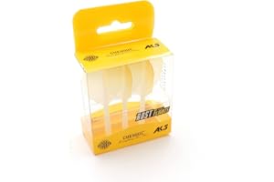 CUESOUL Asta per Freccette e Alette Integrate Forma Ala Standard/Grande, Colore graduato, Set di 3 Pezzi