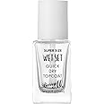 Barry M Super Size Wet Set Quick Dry Topcoat Nail Polish, Clear, Size 15ml