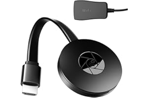 AIVANE Adattatore Dongle HDMI wireless 1080p per TV, Schermo WiFi Compatibile con Miracast, Airplay, DLNA, iOS, Android, Windows, Mac, Chromecast, Proiettore, Monitor