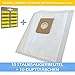 Produktbild 10 Staubsaugerbeutel + 10 Duftstäbchen für NILFISK GM Silverjubileum, GM Special - King, GM Time, GM Xtra, GMD 400 bis 430, Guld, King Great Dane, King Home Hygienic