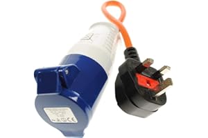 Maypole 230V Caravan Hook-Up Lead with 3 Pin UK Plug