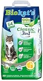 Biokat's 3 in 1 Classic Fresh - Mit Duft Katzenstreu, 20 L