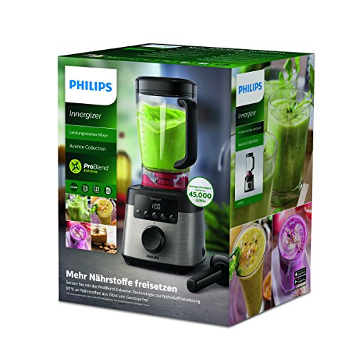 Philips HR3865/00 Power Standmixer Innergizer, 45000 U/min., ProBlend Extreme Technologie, 2000 W, edelstahl - 6
