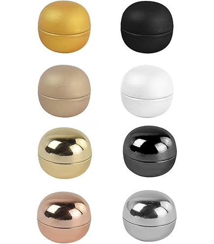 Set van 8 magnetische Hijab-pinnen, multifunctionele magneetclips zonder haakjes, kleine ronde sjaalmagneten voor dames en heren, sjaals en kleding (Zwart