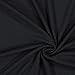 Produktbild Fabulous Fabrics Viskosejersey RIPP 1 - schwarz - Meterware ab 0,5m - zum Nähen von Kleider, Tops und Röcke