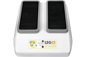 CHI-ENTERPRISE Exerciseur de Circulation pour Les Jambes, LegEx Pro, exerciseur de Jambes Passif avec télécommande sans Fil et 3 Vitesses