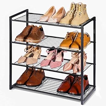 HOUSE DAY 5-stufiges Schuhregal Matte Shoe Storage Organizer