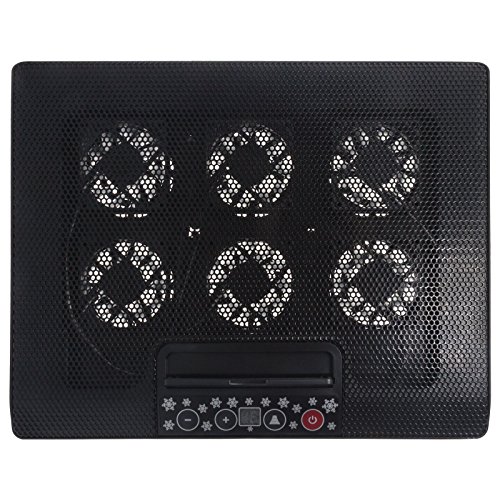 Smartfox USB Laptop Kühler Cooling Pad für 12″ – 17″ Zoll Notebooks 6 Ventilatoren mit einstellbarer Windgeschwindigkeit - 3
