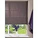 Fabric Roman Shade Window Blind - Cord - Patterned Brown - 120 x 160cm