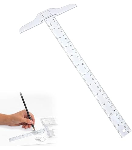 PRIMO Lot De 2 Équerres 45° Et 60° – 35 Cm – Antireflet – Polystyrène Résistant – Pochette Anti-Rayures – Matériel Scolaire Qualité