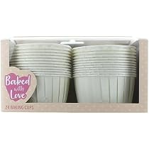 Gold Foil 50mm Baking Cases | Metallic Gold Cupcake Cases