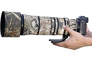 ONCFOTO Waterproof Lens Coat for Nikon Z 180-600mm F/5.6-6.3 VR LENS Camouflage Rain Cover-LWMC