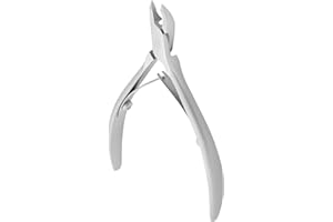 STALEKS PRO Pinze per cuticole 3 mm/4 mm/5 mm/7 mm, strumento per manicure e pedicure (5 mm)