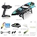 Produktbild Mountxin JJRC S3 2.4GHz RC Brushed Speedboat Waterproof 2CH High Speed Mini Racing Boat - Black