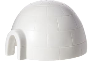 Yellow Door Play Igloo | Early Educational Toy for Kids Age 2 3 4 5 |Small World Pretend Play | Realistic Toy Igloo | Polar Arctic Imaginary Play | Outdoor Science Play | Snow Ice Explorer | STEM