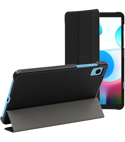 EbestStar Cover Per Realme Pad 10.4 (2021), Custodia Flip Magnetica In PU, Blu Scuro, Con Supporto E Autostandby - 2