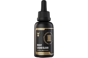 The Beard Struggle Night Liquid Elixir Beard Oil - Gold Collection - Valhalla's Gates - Beard Oil for Men - Natural Blend for Softens, Moisturizing, & Healthier Beard Growth (30 ml)