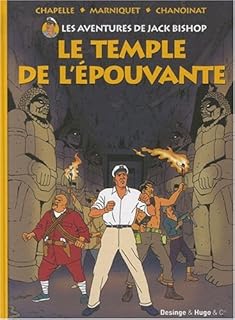 jaquette livre Les aventures de Jack Bishop, Tome 1 : Le temple de l'épouvante