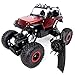 Produktbild GordVE GV22 1/18 Skala elektrische RC Auto Offroad 2.4Ghz 2WD hohe Geschwindigkeit 35 + MPH ferngesteuerte Auto LKW-Rot