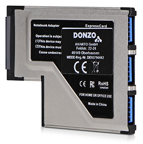 DONZO BC718 Express Card zu 3 Port USB 2.0 54 mm Adapter mit FL1100 Chipsatz - 7