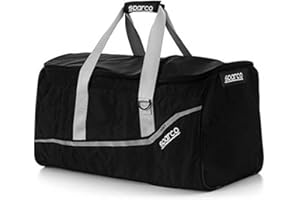 Sparco Black/Silver Trip Bag