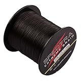 sedal negro azabache Hilo de pesca trenzado ultrarresistente.
