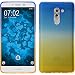 Produktbild PhoneNatic Case für Huawei Honor 6x Hülle Silikon Design:02 Ombrè + 2 Schutzfolien