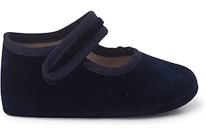 Pisamonas Ballerine con Cinturino in Velluto per Bambini