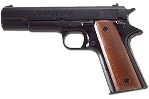 BRUNI Pistola de salvavidas de metal 1911 Bruni 96 negra-madera 8 mm